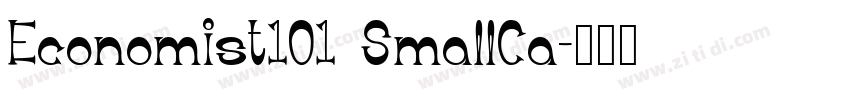Economist101 SmallCa字体转换